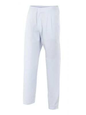 Pantalons médicaux velilla vel337 coton avec logo image 1